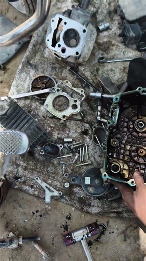 Hero Super Splendor ka engine open #🏍🏍🛠🛠 # YouTube short video