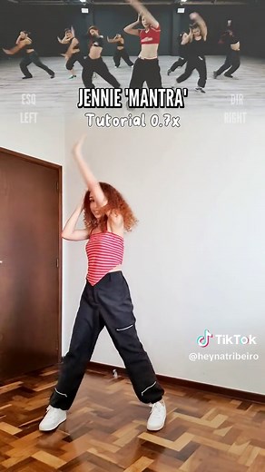 Dance Tutorial: JENNIE 'Mantra' Mirror & Slow | K-Pop Tutorial