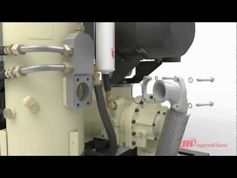 INGERSOLL RAND R-SERIES AIR COMPRESSOR - V-SHIELD TECHNOLOGY