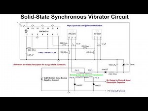 Solid-State Synchronous Vibrator Circuit - 6V Negative Ground