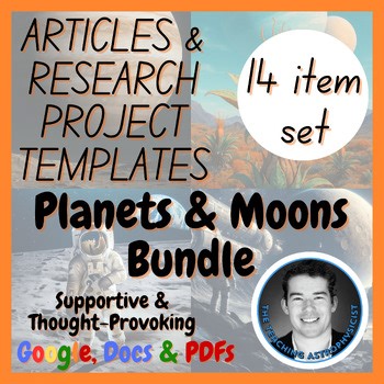 Planets & Moons | 7 Articles   7 Research Project Templates Astro Space Science