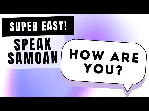 Samoan Common Phrases for Beginners - How to Greet in Samoan Language