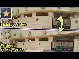 How To Remove FishEye Effect From Videos Using Videopad Video Editor