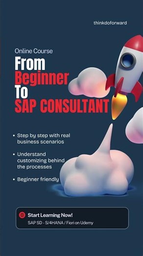 Learn SAP SD in S/4HANA Fiori | Business Scenarios, Customizing & Certificate