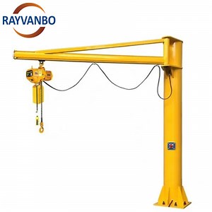 [Hot Item] Workshop Warehouse 1 Ton 2 Ton 5 Ton Cantilever Swing Arm Jib Crane Wall Mounted Manual Crane Jib