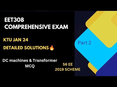 Question paper solutions Comprehensive exam EET308 JAN 2024 part 2
