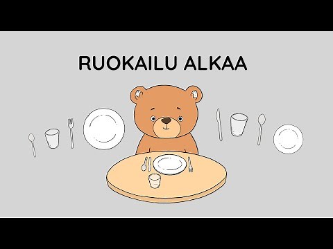 Kielinuppu - Ruokailu alkaa