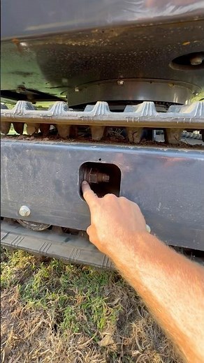 How to fix tracks on Chinese mini excavator #machine #mechanic #miniexcavator #work #maintenance