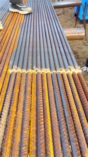 Rust Cleaning in Iron rods 🤩