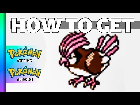 HOW TO GET Pidgeotto in Pokemon Gold and Silver