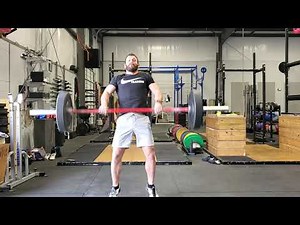 Crossfit Grace 30 Clean and Jerks For Time at 135lb