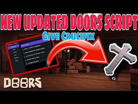 NEW Updated Doors Script | Give Crucifix | Hydrogen•Fluxus | Mobile•PC