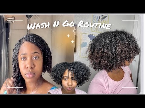 Wash & Go Routine on 3C/4A hair for VOLUME + Definition | 2023 | HIGH POROSITY HAIR
