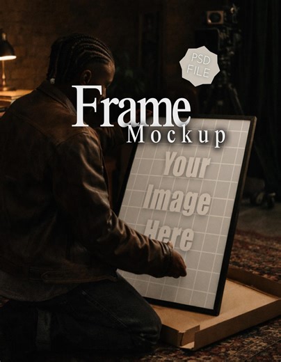 Frame Mockup – PSD Smart Object, High Resolution JPEG (digital Download) Wall Art Printable, Modern Decor, Minimalist Faith Art,room Decor - Etsy