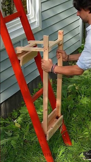 Cette échelle de jardin se transforme en échafaudage 🔨 ☀️