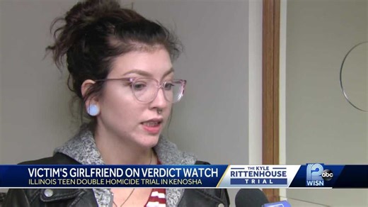 Kyle Rittenhouse victim's girlfriend: I'm hopeful some justice could be served