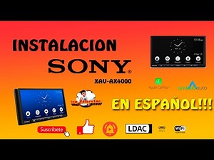 INSTALACION DE SONY XAV-AV4000 !!EN ESPAÑOL !! FACIL, EN UN JATTA CLASICO