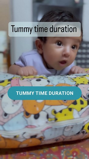 34K views · 210 reactions | What is tummy time?  Tummy time is the period when a baby spends awake on their stomach. When should baby start tummy time? ⏳ As soon as the baby comes home from the hospital. How often should baby do tummy time? ⏲️ Several times a day. You should begin with 2-5 minutes increments. Share your tips for managing your little one's tummy time in the comments below! #Repost : @allaboutmotherhood_nehal (IG) | BabyChakra | Facebook