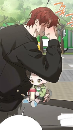The little baby is so cute while drinking milk 🍼#shorts#babyyumyum#blmangainhindi #blshorts#webtoon