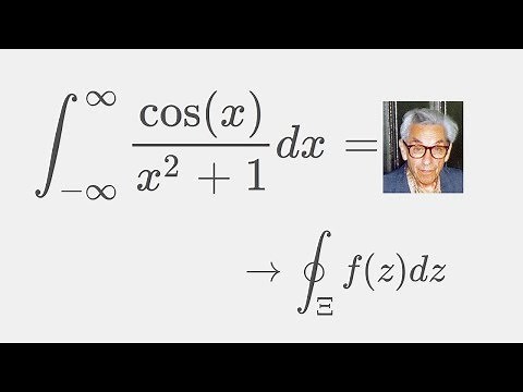 A beautiful result in calculus: Solution using complex analysis ( Integral cos(x)/(x^2+1) )