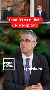 Daniel Alexandru, ANM: Toamnă cu deficit de precipitații #agrointeligenta #agrointelRO #stiriagricole #agrostrategia #agricultura #fermieri #agro #agri #agrinews #agronews #meteo #anm | Vlad Macovei | Facebook