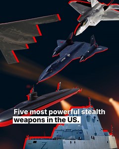 5.9K views · 21 reactions | The five most powerful stealth weapons in the US | SOMTOM | Facebook