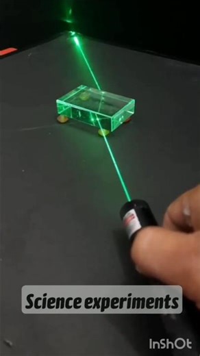 Refraction of Light Experiment: Rectangular Glass Slab (Incident & Emergent) | Viral Video