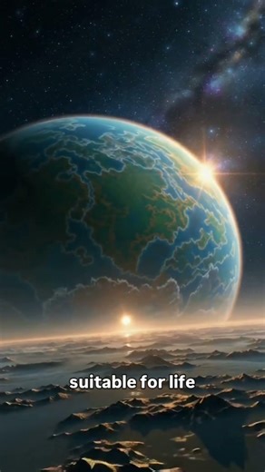 🌍 Kepler-442b — Could it host life? 💧👀 #astronomy #space #exoplanets #universe