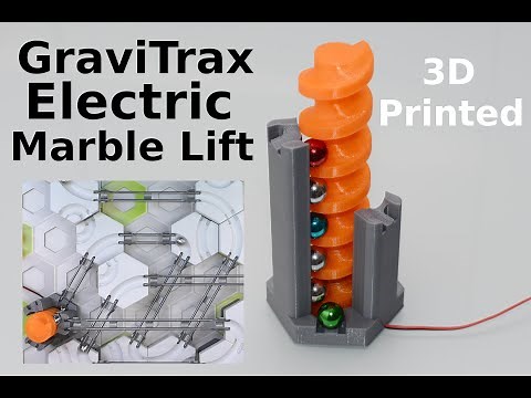 3D Printed Gravitrax Marble Lift