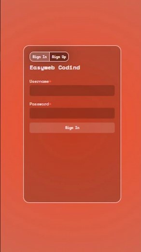 login page html.and css with free code #programming #coding #css #javascript