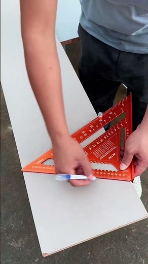 Practical triangle ruler