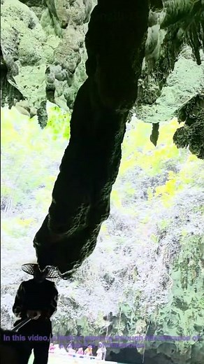 Boat Trip Through Stalactite Cave Entrance: Discover Magical Cave Formations