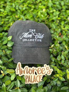 Mom Club Hat Embroidery File– DST EMB PES – Embroidery Design for Hats & Caps – Mom Life Script Logo–digital Download for Machine Embroidery - Etsy