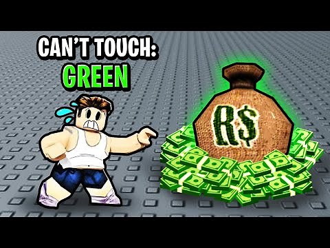 ROBLOX BUT YOU CAN'T TOUCH THE COLOR