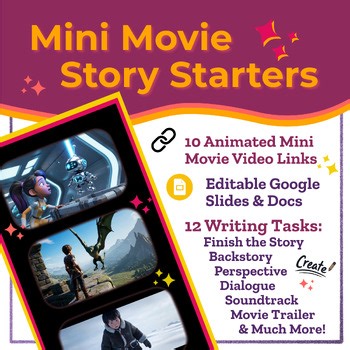 Story Starters - Mini Movie Writing Prompts Inspiring Creative Narratives