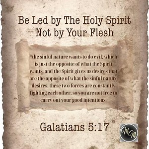 The Flesh vs The Holy Spirit