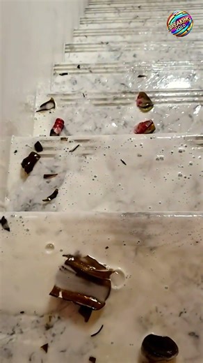 Breaking glass bottles & Balloon Drops ⚠️🔥 Crushing Crunchy & Soft Things ! #shorts #asmr