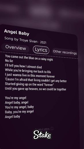 Angel Baby Full Lyrics - A Heartfelt Music Cover
