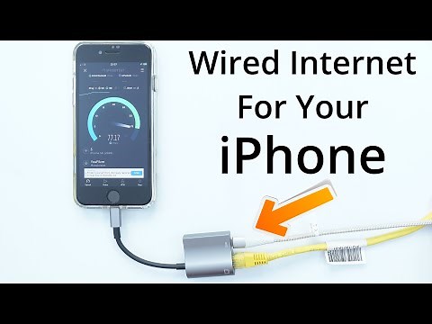 Wired Internet For Your iPhone
