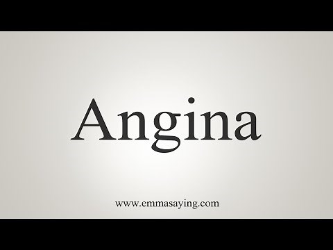 How To Say Angina