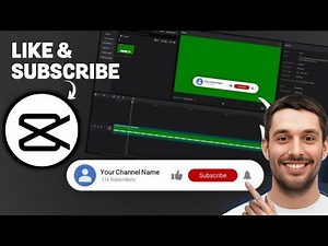 How To Make Subscribe And Like Animation CapCut