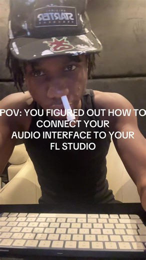 been sick gang 🤒 but yeah, this is how you connect your audio interface (soundcard) to your fl studio #producertok #flstudio #venussoundworks #soundcard #audiointerface