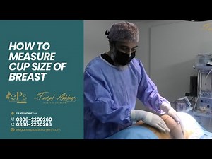 How to measure CUP size of BREAST