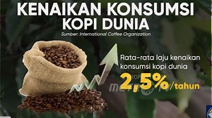 Kenaikan Konsumsi Kopi Tak Dibarengi Peningkatan Produksi