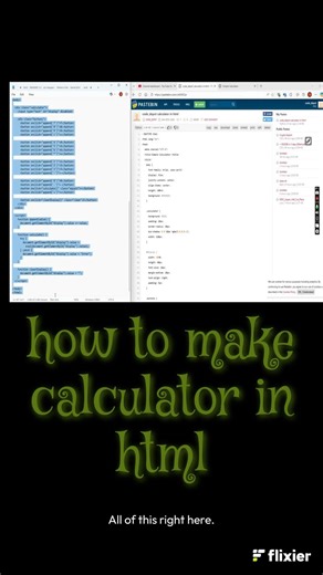 how to make calculator in html 2026