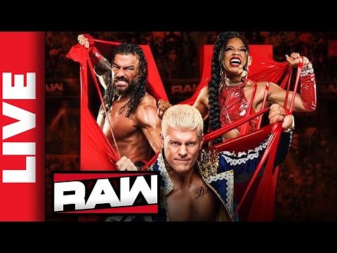 🔴 WWE RAW Live Stream | AJ STYLES vs DOMINIK MYSTERIO | Watch Along September 1st 2025
