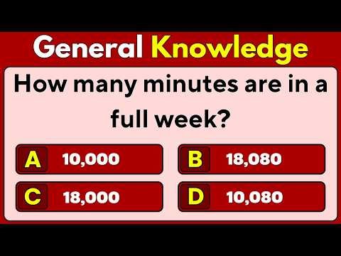 GK Quiz With Explanation | General Knowledge | Trivia Quiz | Science | Culture | History | Quiz