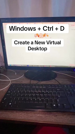 Create a New Virtual Desktop in Windows 10/11