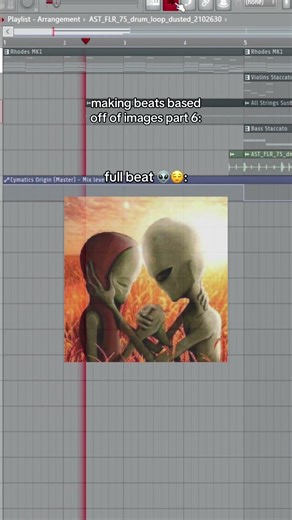 alien twins type beat 👽😌 #flstudio #meme #shorts