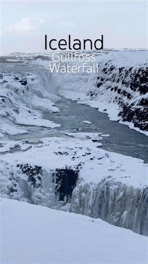 📍 Gullfoss, Iceland 🇮🇸 #travel #iceland #gullfoss